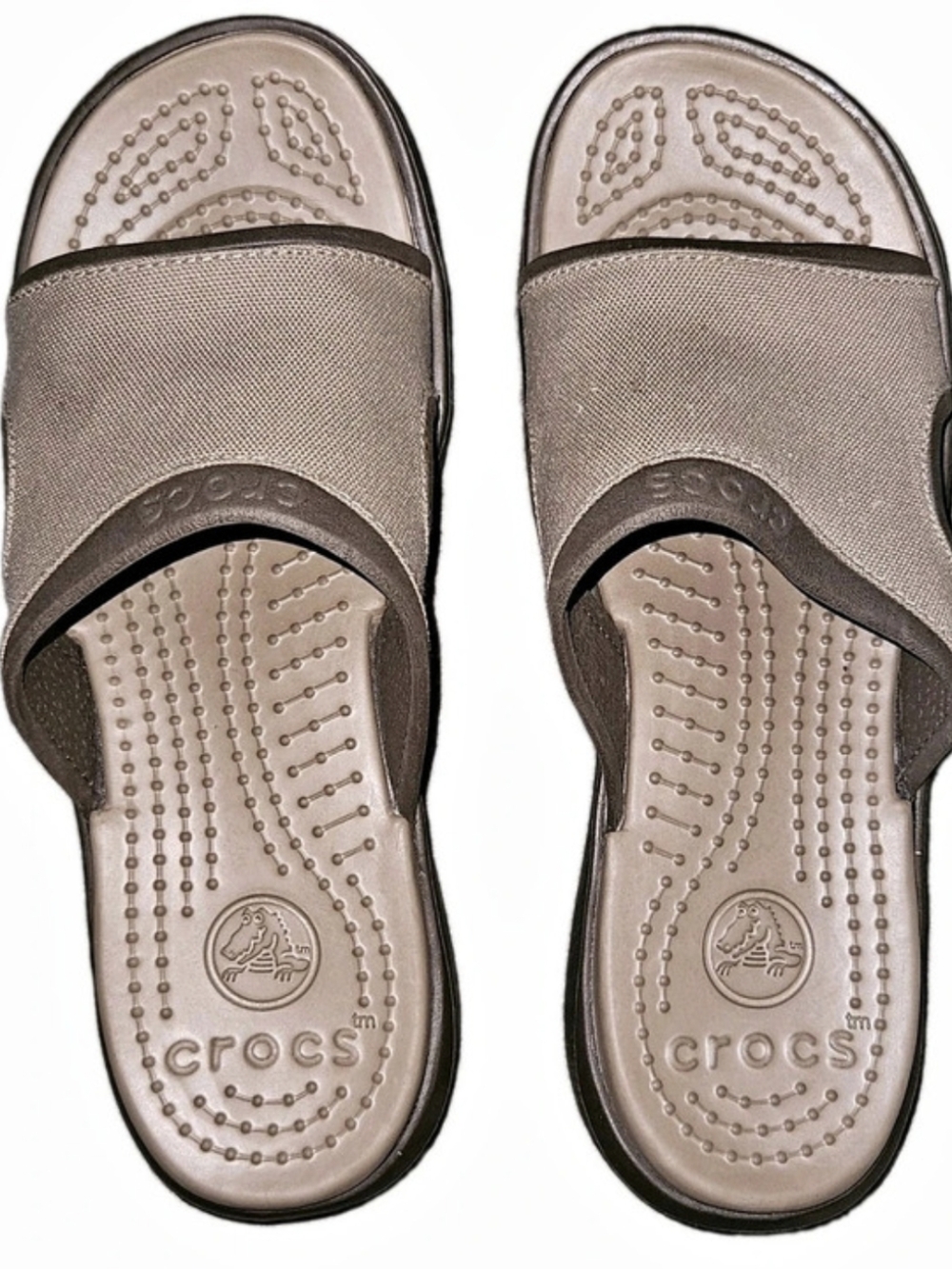 Crocs Women's Slip-On Sandals Brown US 8